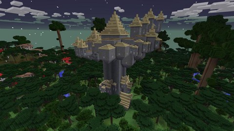 我的世界怎么去幕色森林[图2]