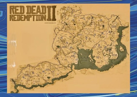 荒野大镖客怎么开地图