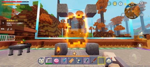 迷你世界地心门怎么做