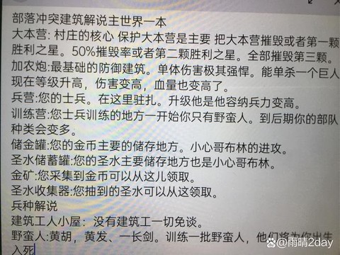 部落冲突的描述怎么写