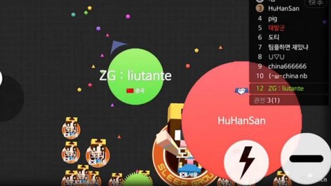 球球大作战怎么进韩服