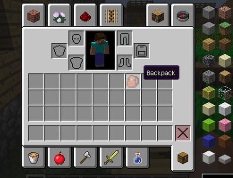 我的世界怎么制作背包