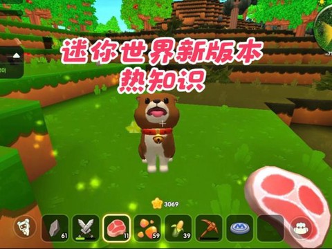 迷你世界怎么驯化狗