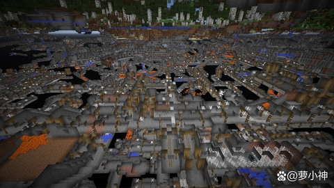 我的世界矿井怎么找